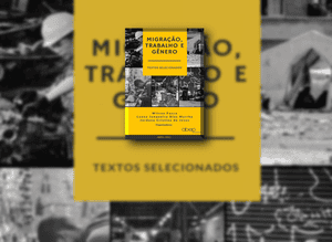 Capa do livro Migração, trabalho e gênero