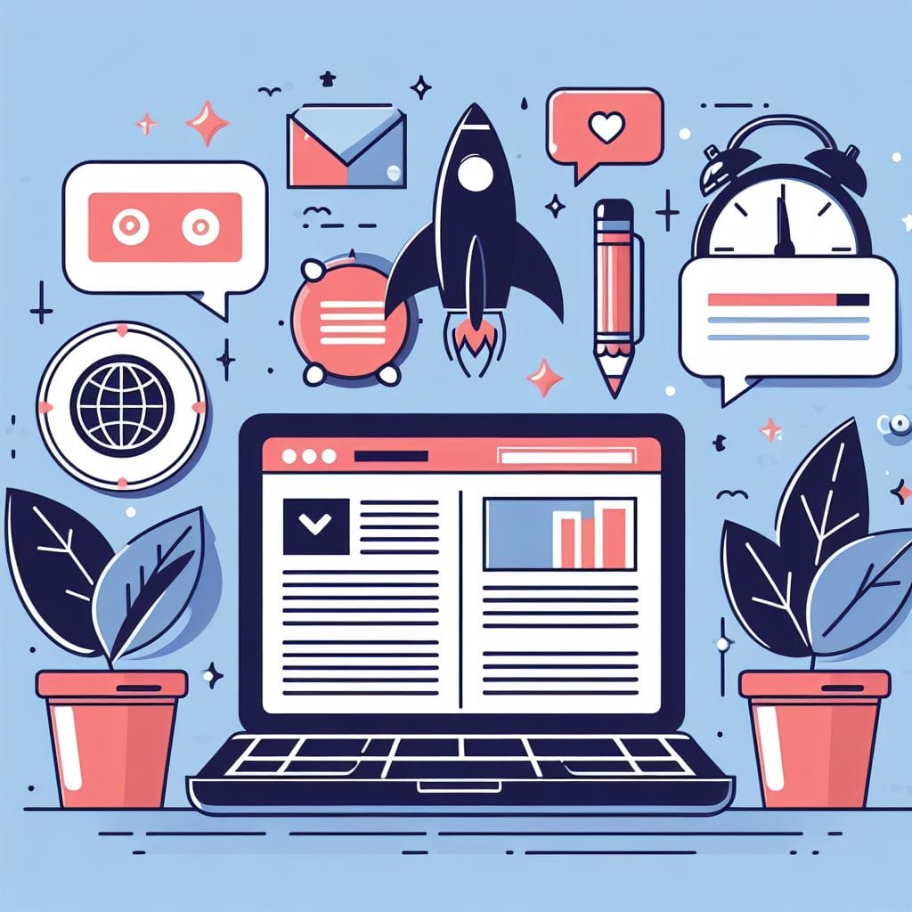 computador com informações